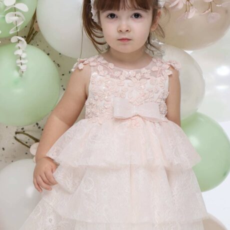 Mi Chiamo Βαπτιστικό Φόρεμα Κ4711Φ