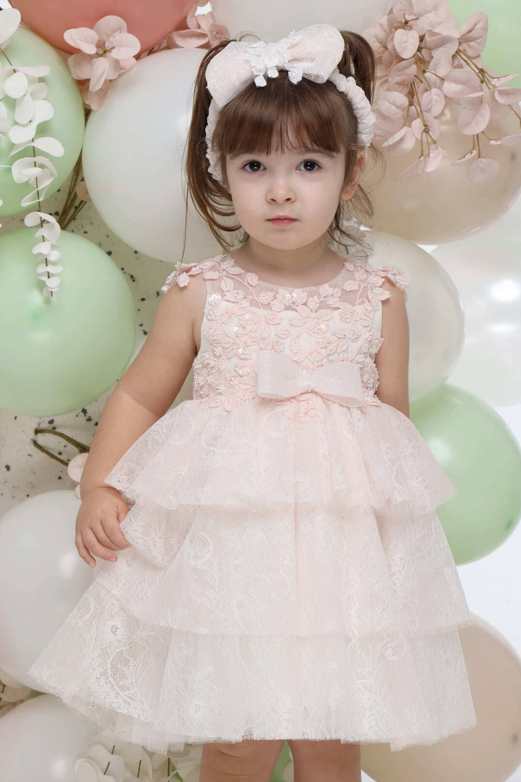 Mi Chiamo Βαπτιστικό Φόρεμα Κ4711Φ