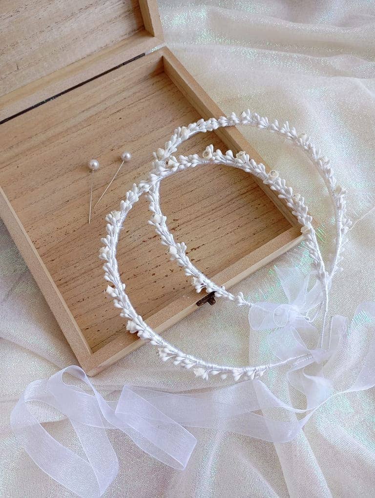 Στέφανα Γάμου Χειροποίητα 388Ν - Image 4