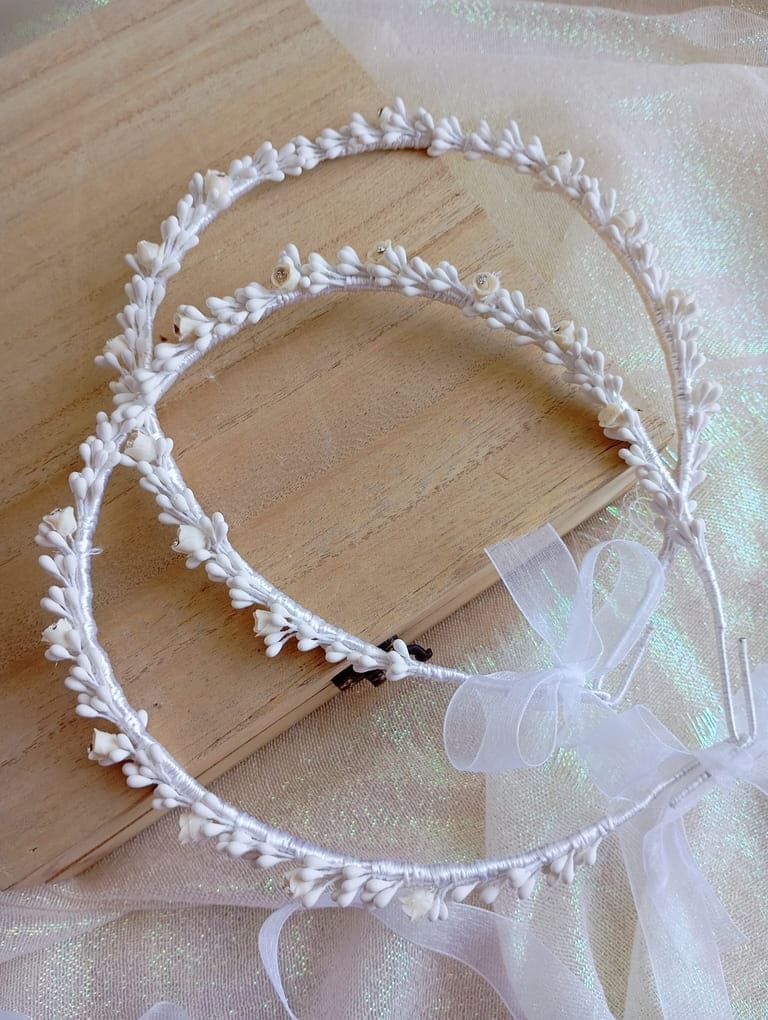 Στέφανα Γάμου Χειροποίητα 388Ν - Image 3