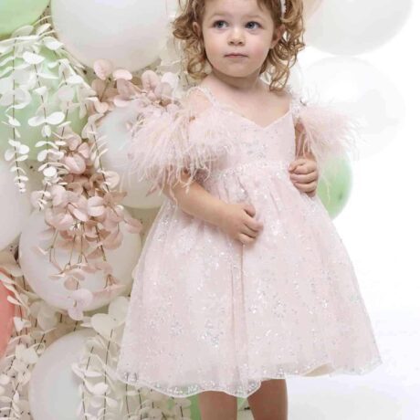 Βαπτιστικό Φόρεμα MiChiamo Κ4715Φ-Π