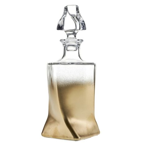 Καράφα Κρασιού Ματ Χρυσό