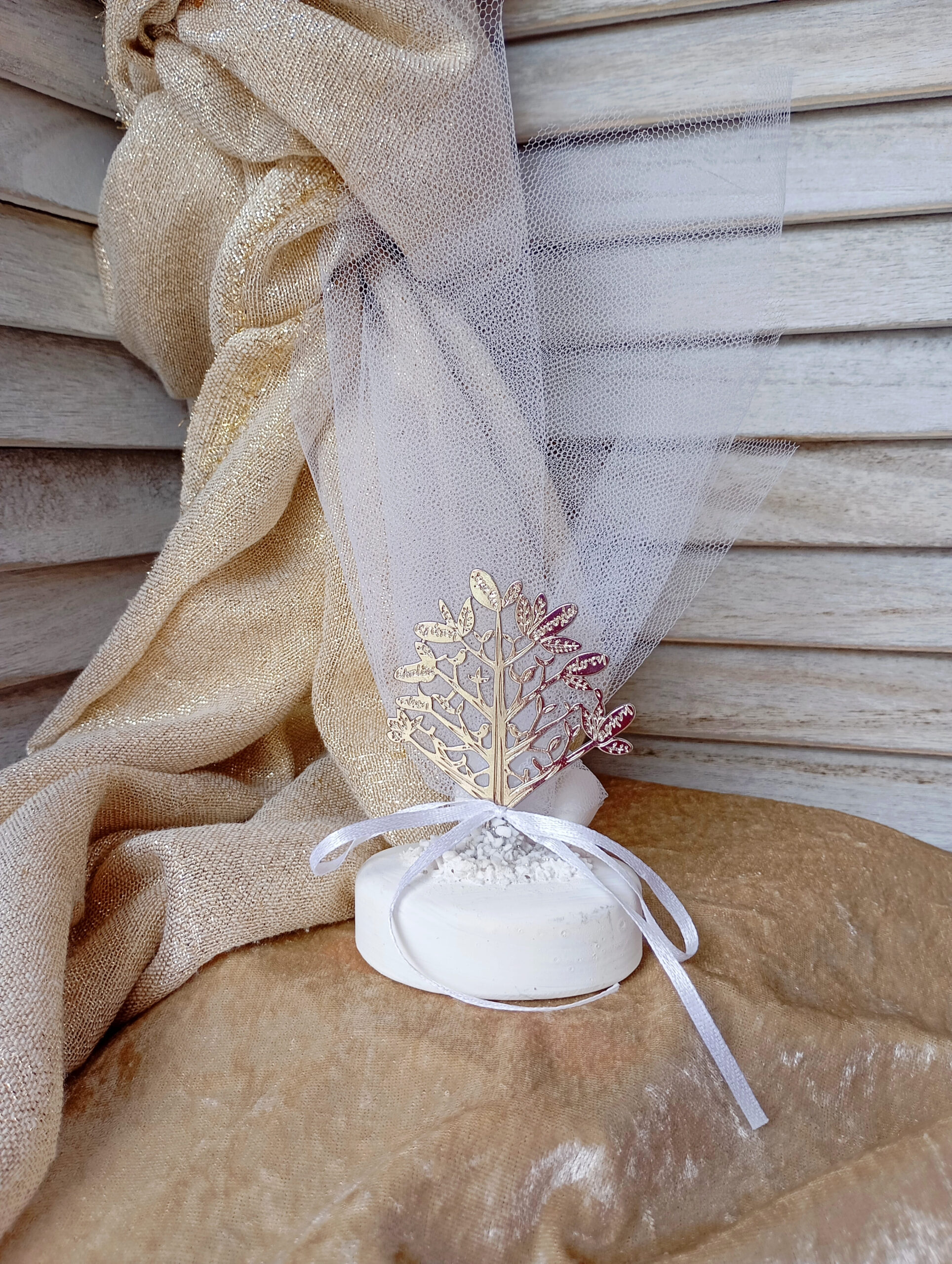 Μπομπονιέρα Γάμου Μάρμαρο Δέντρο της Ζωής ΝU1795 - Image 3