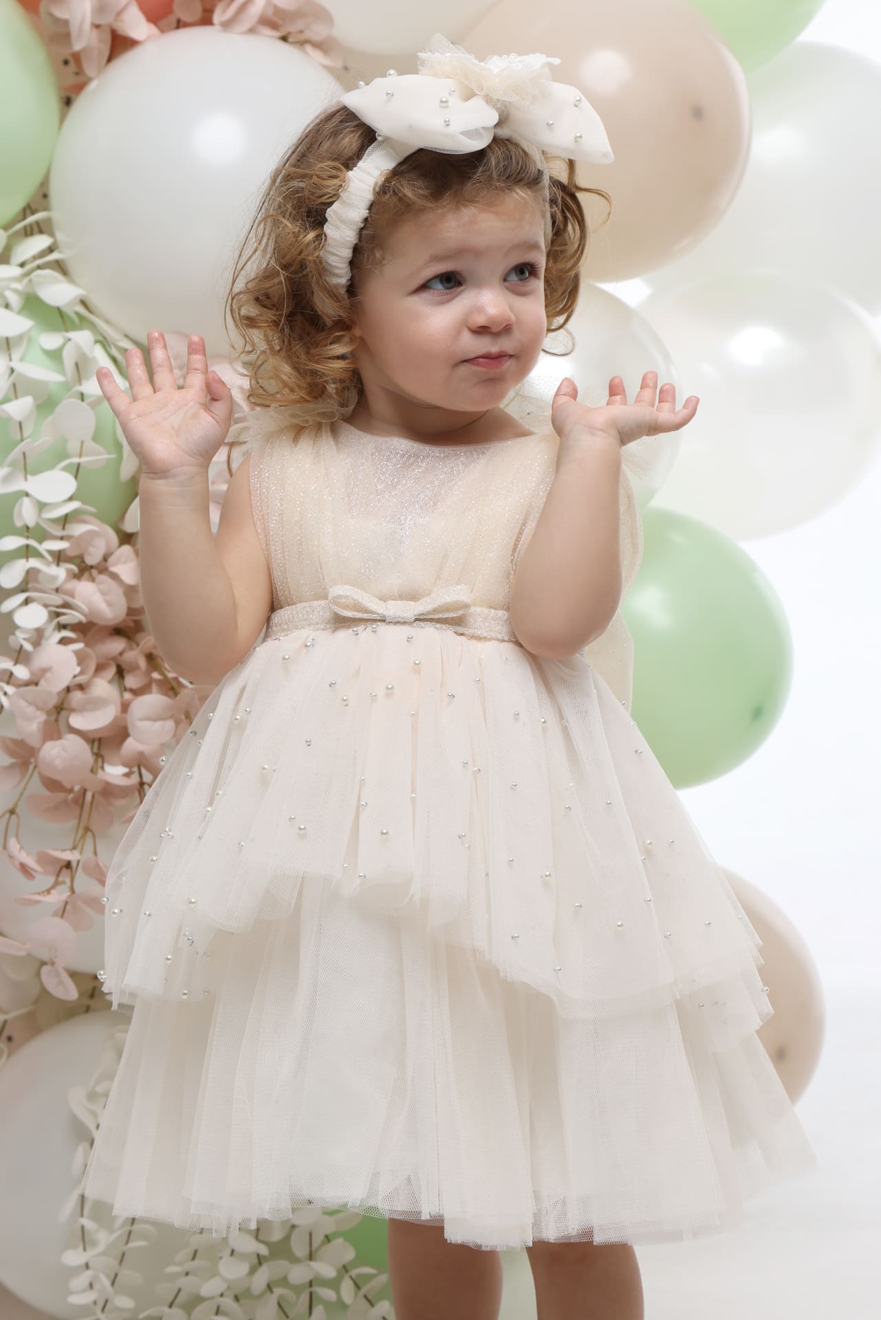 Mi Chiamo Βαπτιστικό Φόρεμα Κ 4704Φ - Image 2