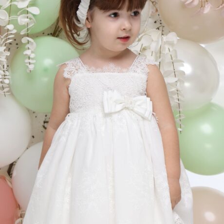 Mi Chiamo Βαπτιστικό Φόρεμα Κ 4719Φ