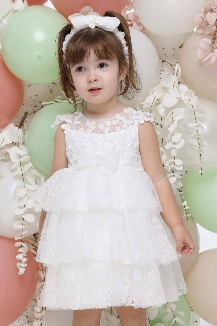 Mi Chiamo Βαπτιστικό Φόρεμα Κ4711Φ - Image 4