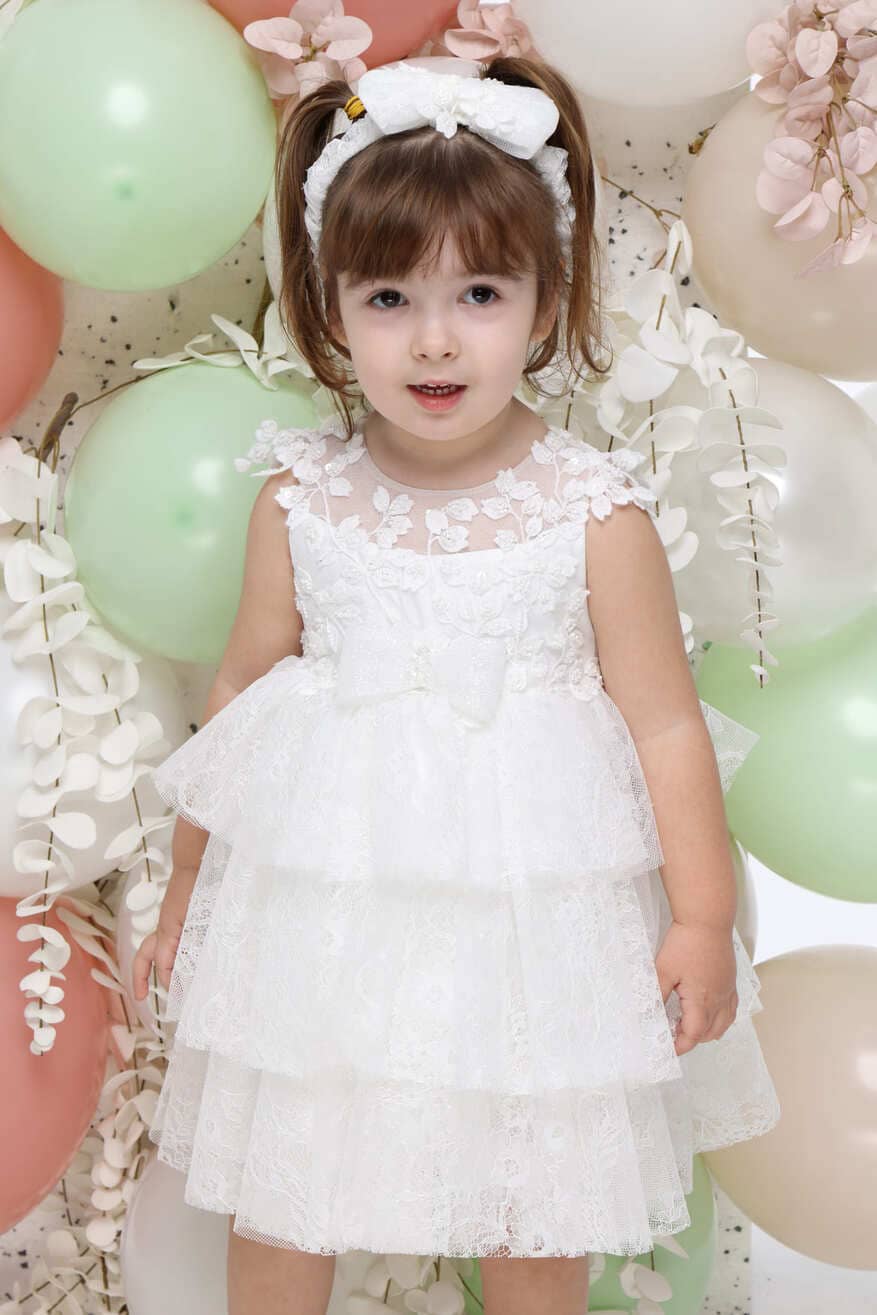 Mi Chiamo Βαπτιστικό Φόρεμα Κ4711Φ - Image 3