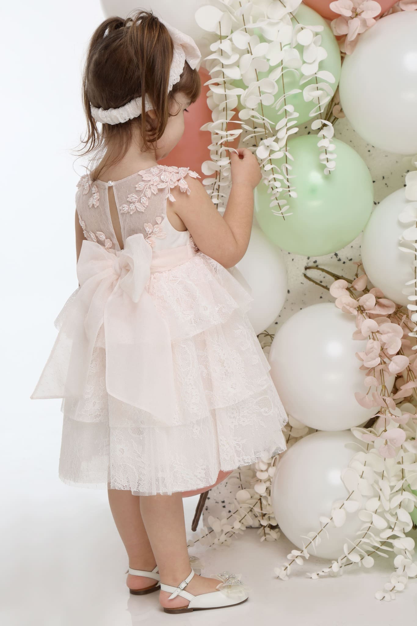 Mi Chiamo Βαπτιστικό Φόρεμα Κ4711Φ - Image 2