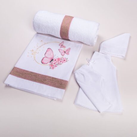 Βαπτιστικά Λαδόπανα Πεταλούδες Λ285