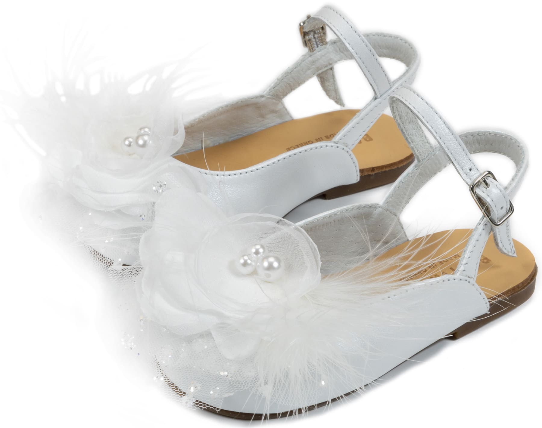 BABYWALKER Βαπτιστικά Παπουτσάκια για κορίτσι EXC.5772 - Image 4